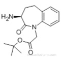 1H-1-Benzazepine-1-azijnzuur, 3-amino-2,3,4,5-tetrahydro-2-oxo-, 1,1-dimethylethylester, (57188039,3S) - CAS 109010-60-8